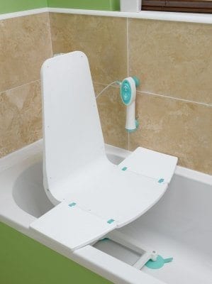 lumex side and hand control bath tub lift