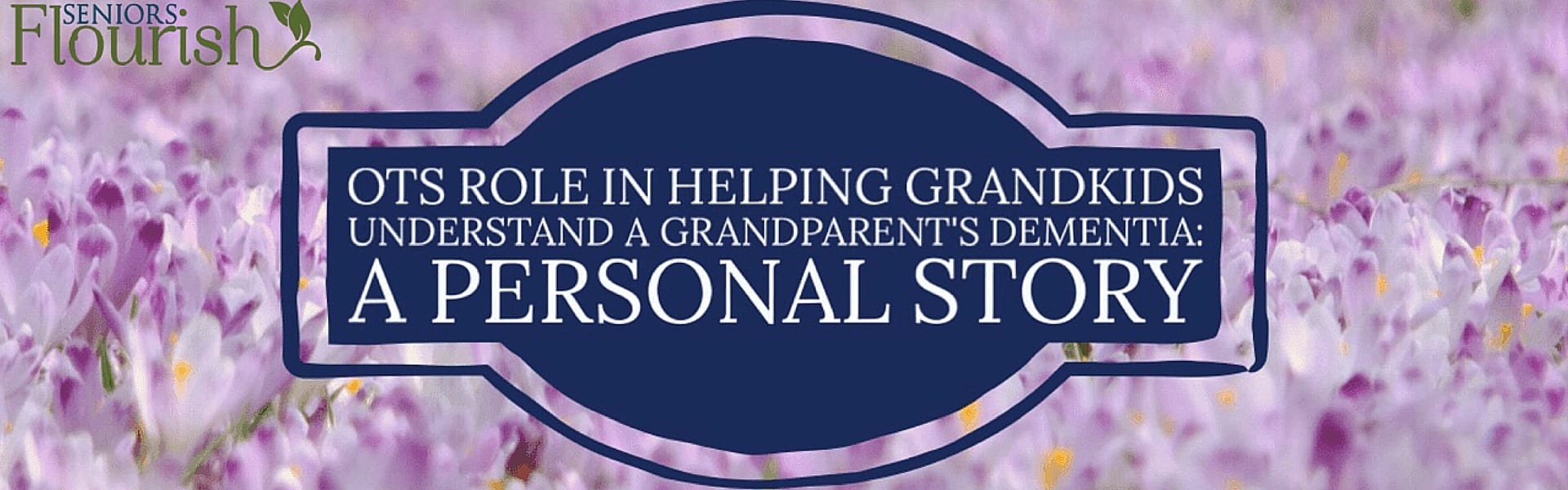 Plus FREE Patient Handout: Answering Kids Questions About Dementia. Read about a personal story of a woman, her mother, raising kids and how writing a book helped her on her journey. | SeniorsFlourish.com #geriatricOT