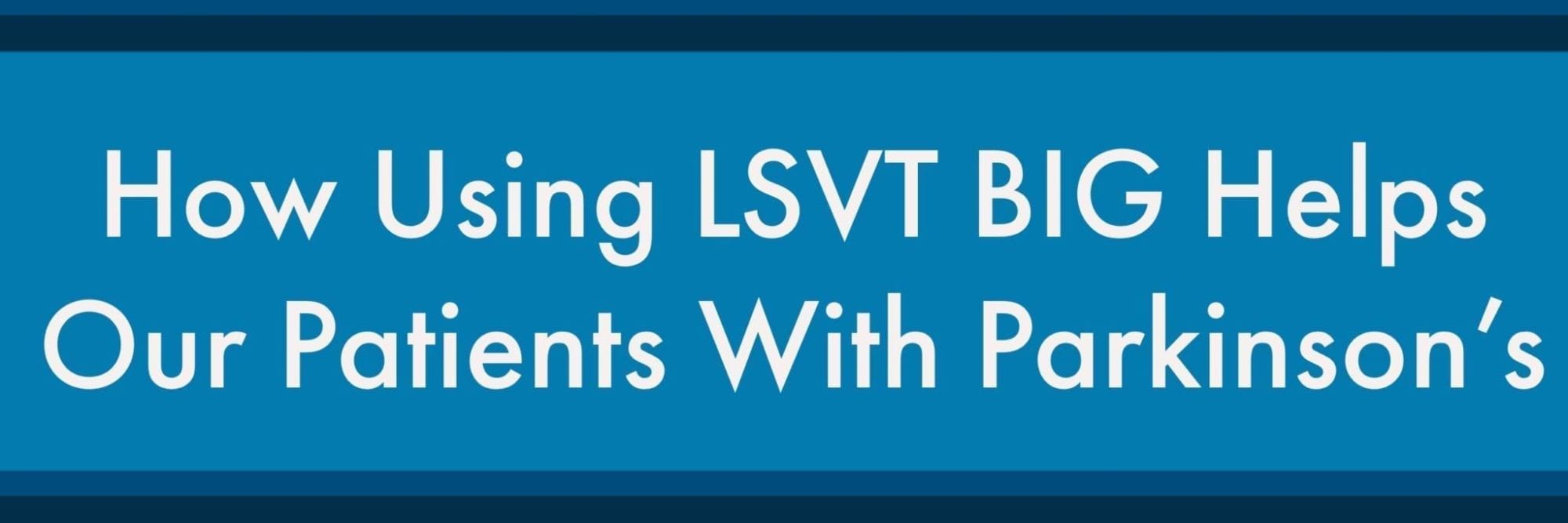 How to use LSVT BIG in #OT to Help our Patients with Parkinson's | SeniorsFlourish.com #occupationaltherapy #SNFOT #HomehealthOT #OTtreatmentideas #OTlove