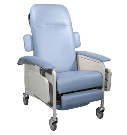 Příklad židle Geri: Příklad křesla Geri od společnosti Drive Medical