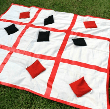 Giant tic tac toe game (and 24 other great ideas!) to work on tolerance for activities in OT | SeniorsFlourish.com