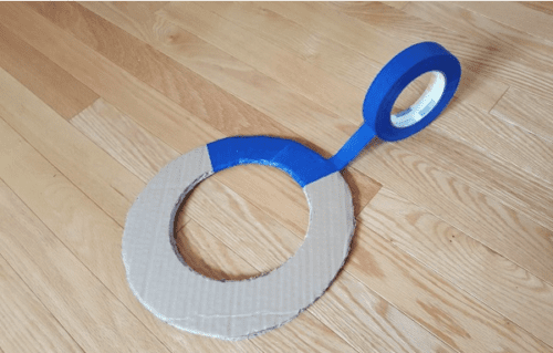 DIY ring toss for fall recovery activities